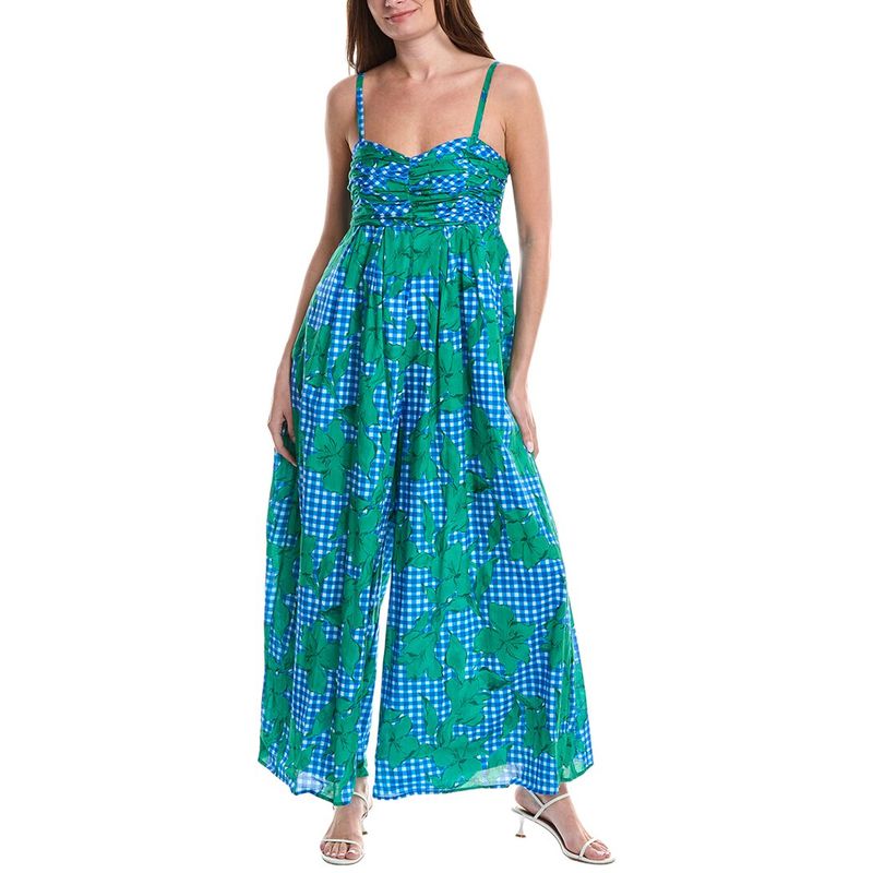 Hutch Womens Chaney Jumpsuit, Blue